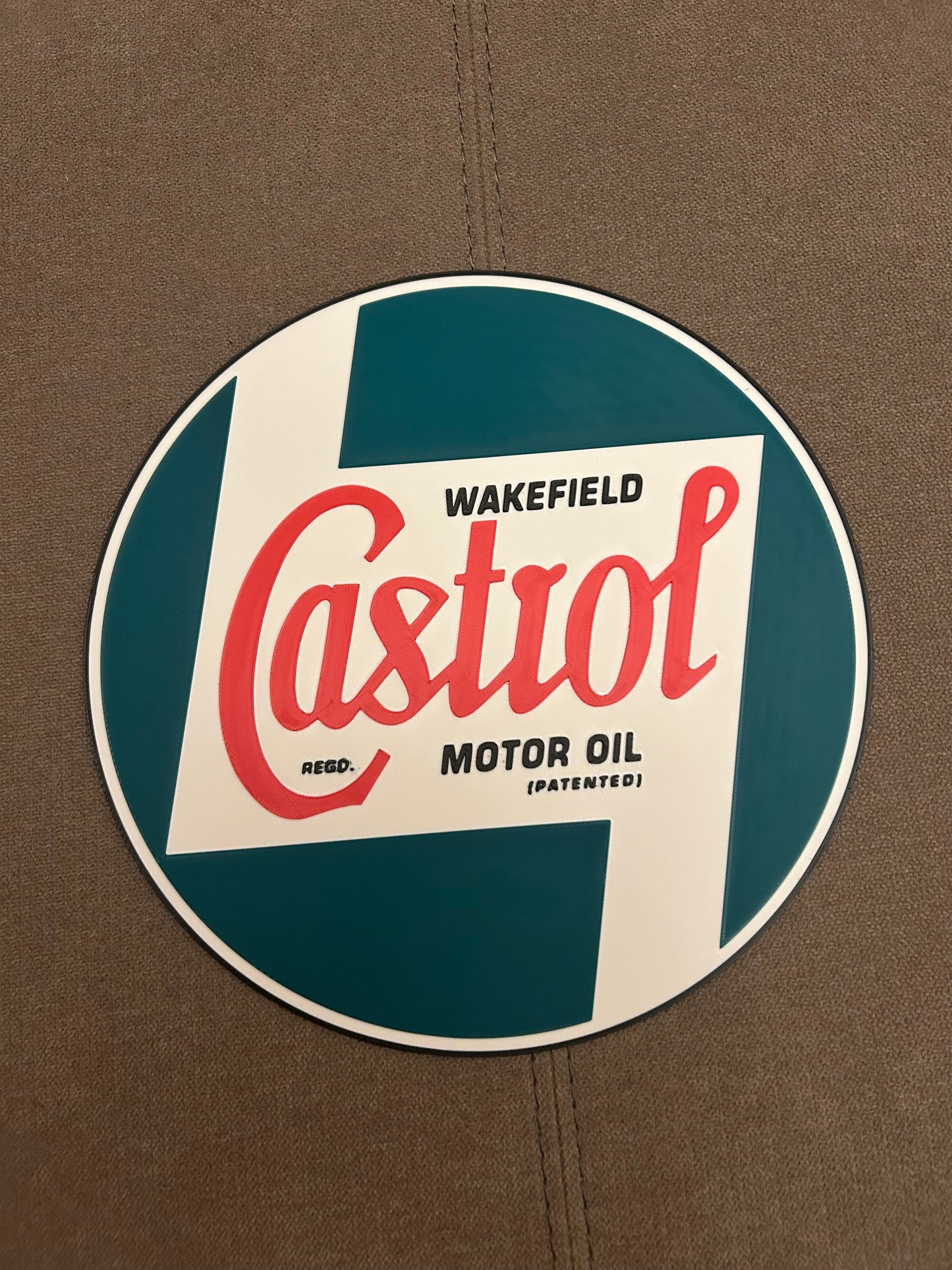 LETRERO CASTROL VINTAGE