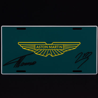 PLACA ESCUDERIA ASTON MARTIN F1